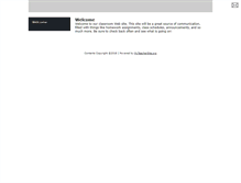 Tablet Screenshot of husher.myteachersite.com