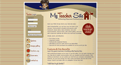 Desktop Screenshot of myteachersite.com