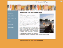 Tablet Screenshot of jteague.myteachersite.com